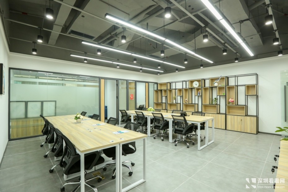 横岗精装拎包入驻办公室月租880元可以开公司银行户